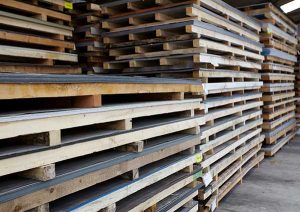 Flat sheets are held in stock