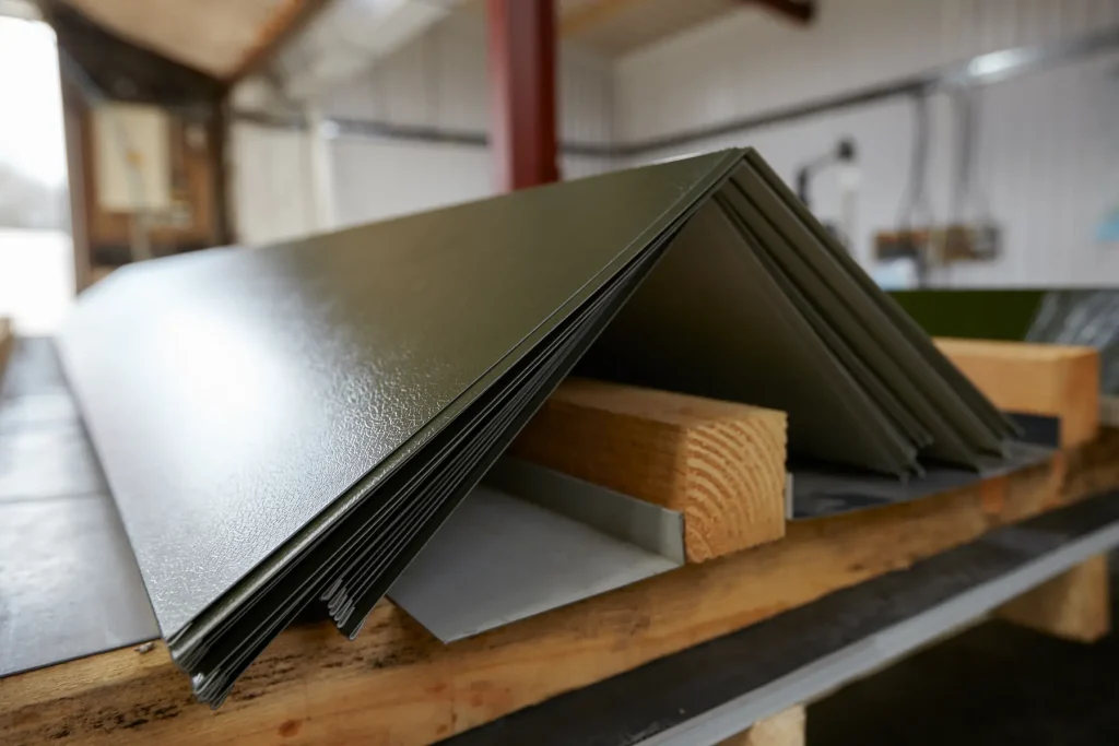 Angled sheet metal fabrication SEFAB